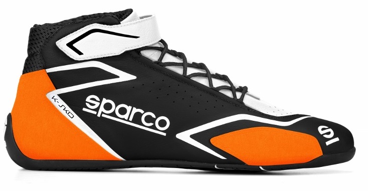 Topánky SPARCO K-SKID, čierna-oranžová